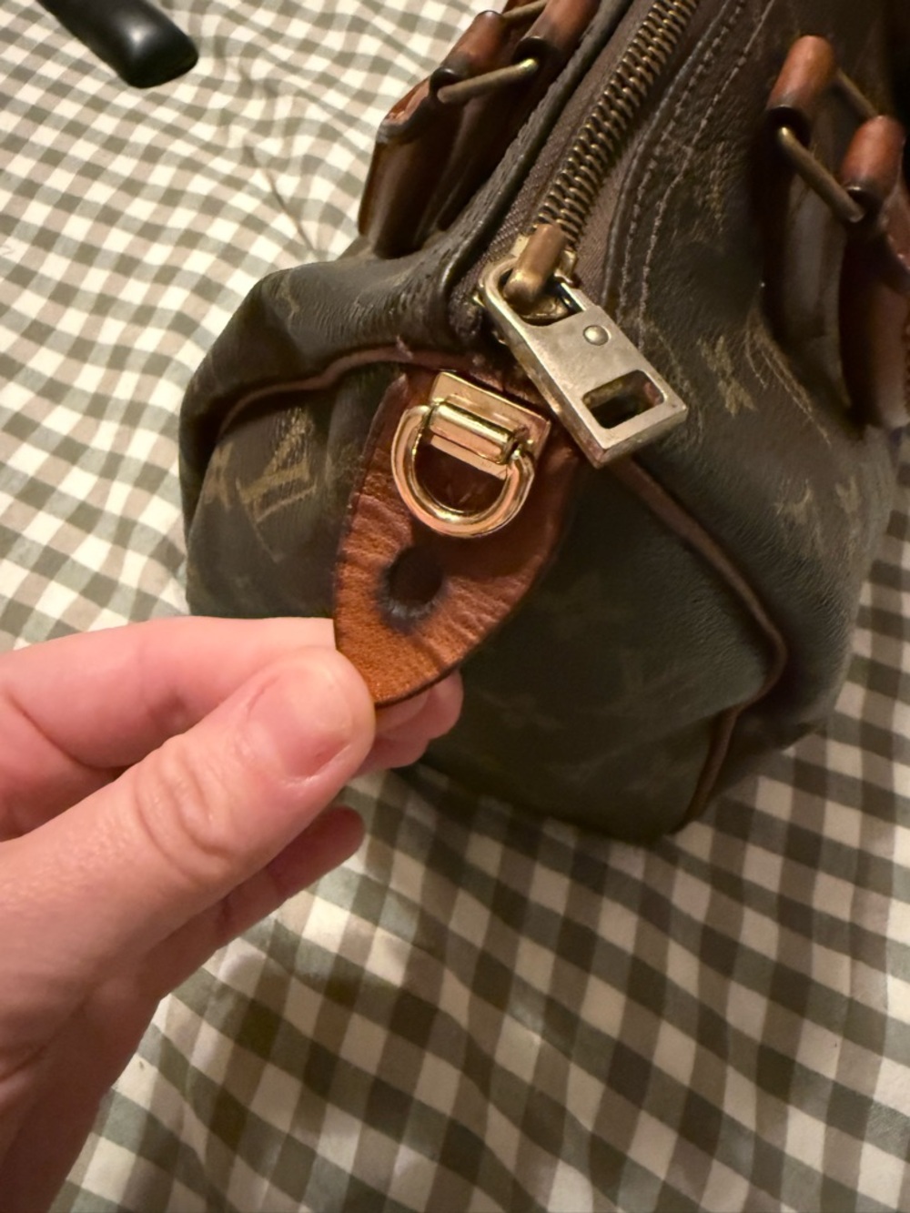Louis Vuitton speedy 25 vintage 1991 - Picture 6 of 9